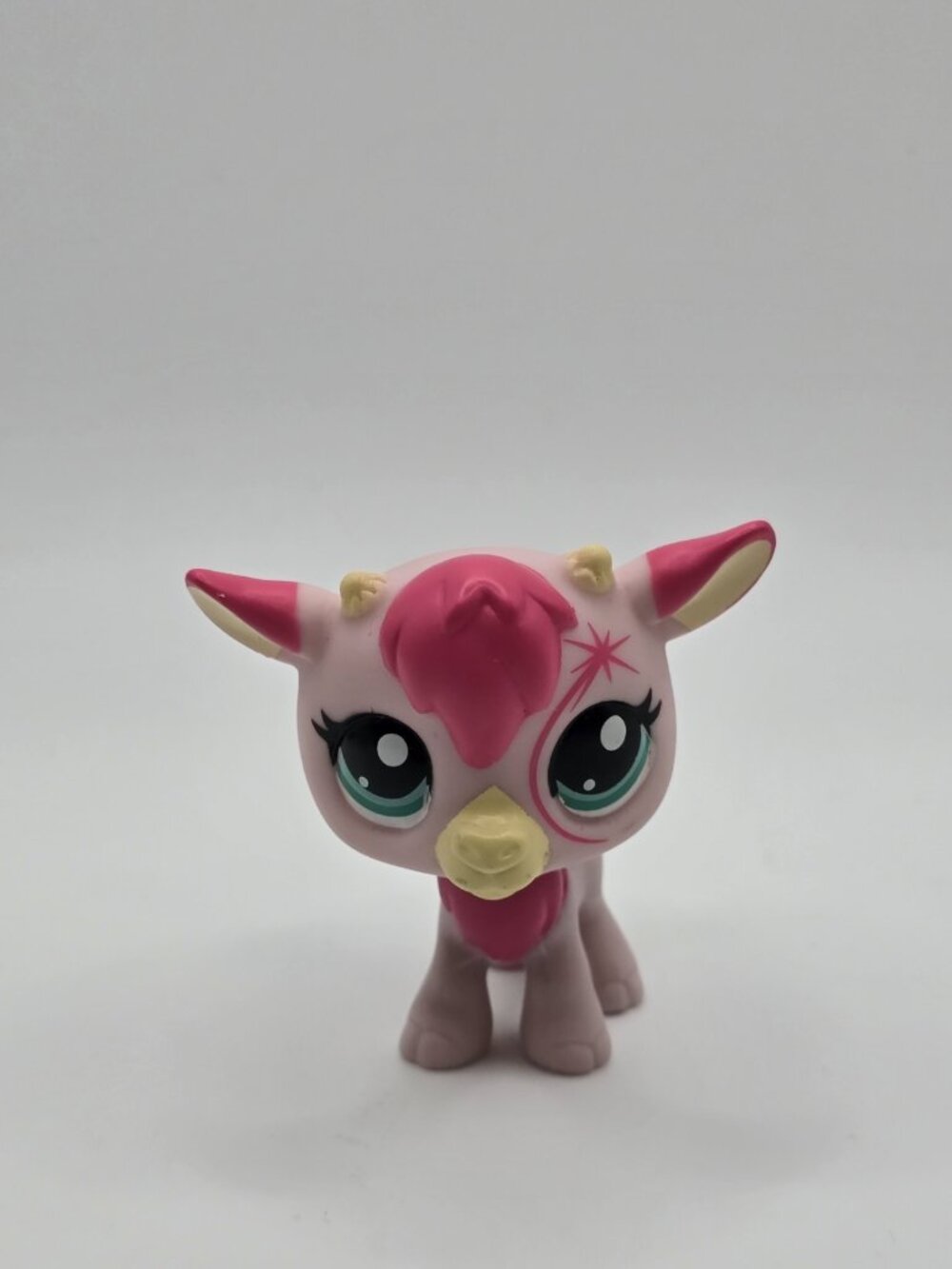 Littlest Pet Shop LPS G7 Series 2 #84 Bubblegum Pink Goat Figure